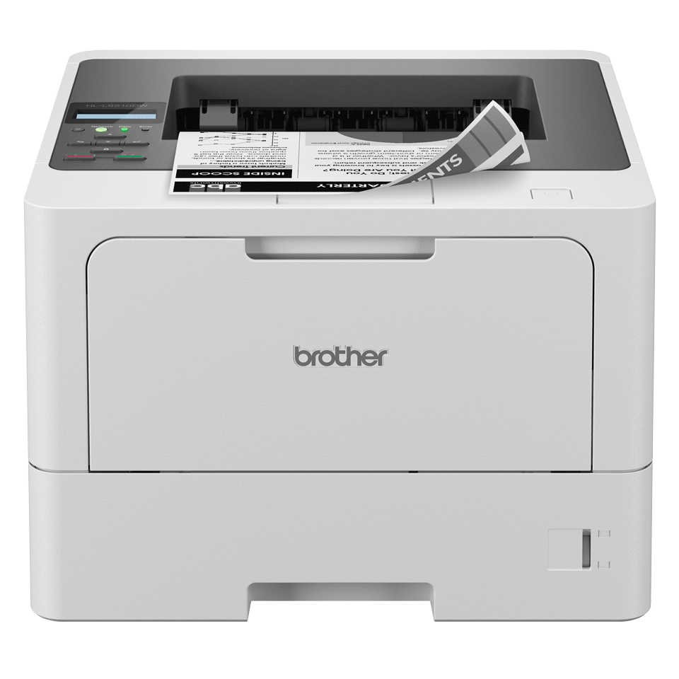 Brother HL-L5210DW Schwarzweiß-Laserdrucker, A4, 48 S./Min., Duplex, WLAN