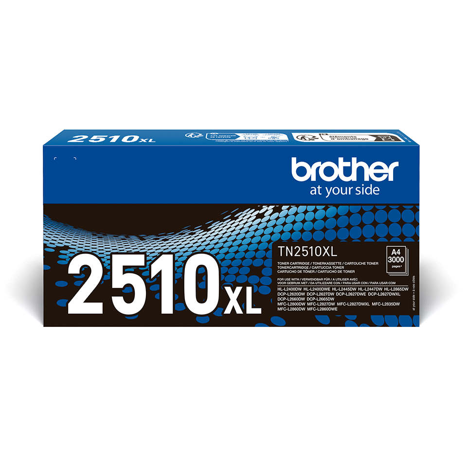 [TN2510XL] Brother TN-2510XL / TN2510XL black toner XL, 3,000 pages