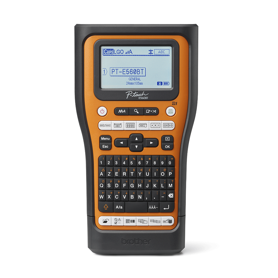 [PTE560BTVPYP1] Étiqueteuse Brother PT-E560BTVP, jusqu'à 24 mm, Bluetooth, USB