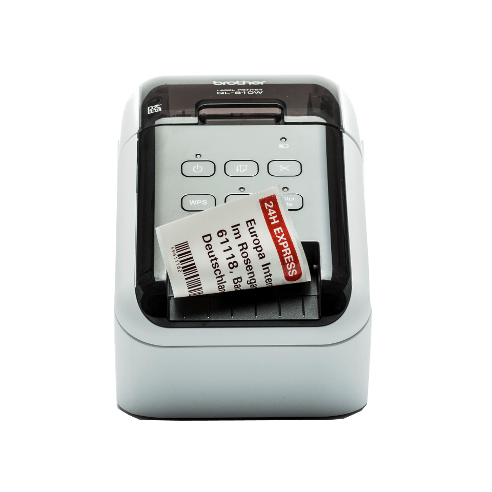Imprimante d'étiquettes Brother QL-810WC, jusqu'à 62 mm, Wi-Fi, USB