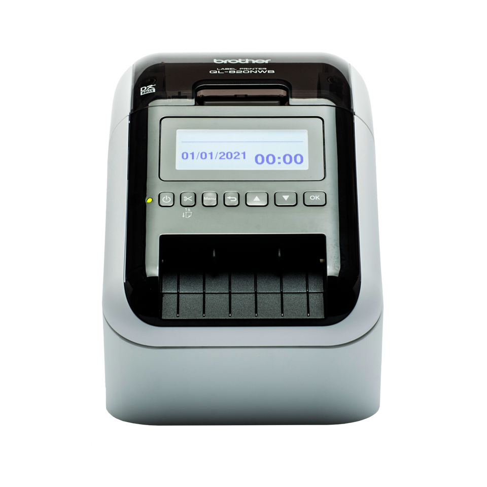Brother QL-820NWBCVM label printer, up to 62 mm, Bluetooth, Wi-Fi