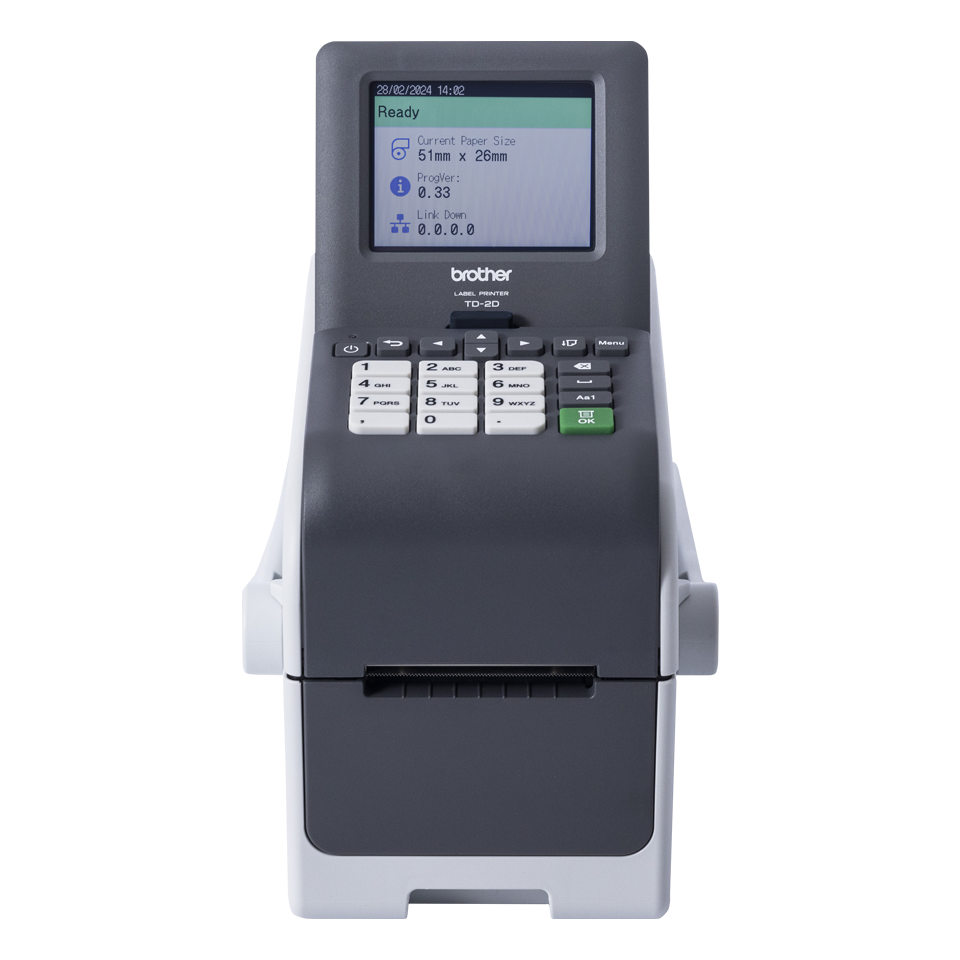 Brother TD-2350DSAH300 Etikettendrucker, bis 63 mm, Bluetooth, WLAN