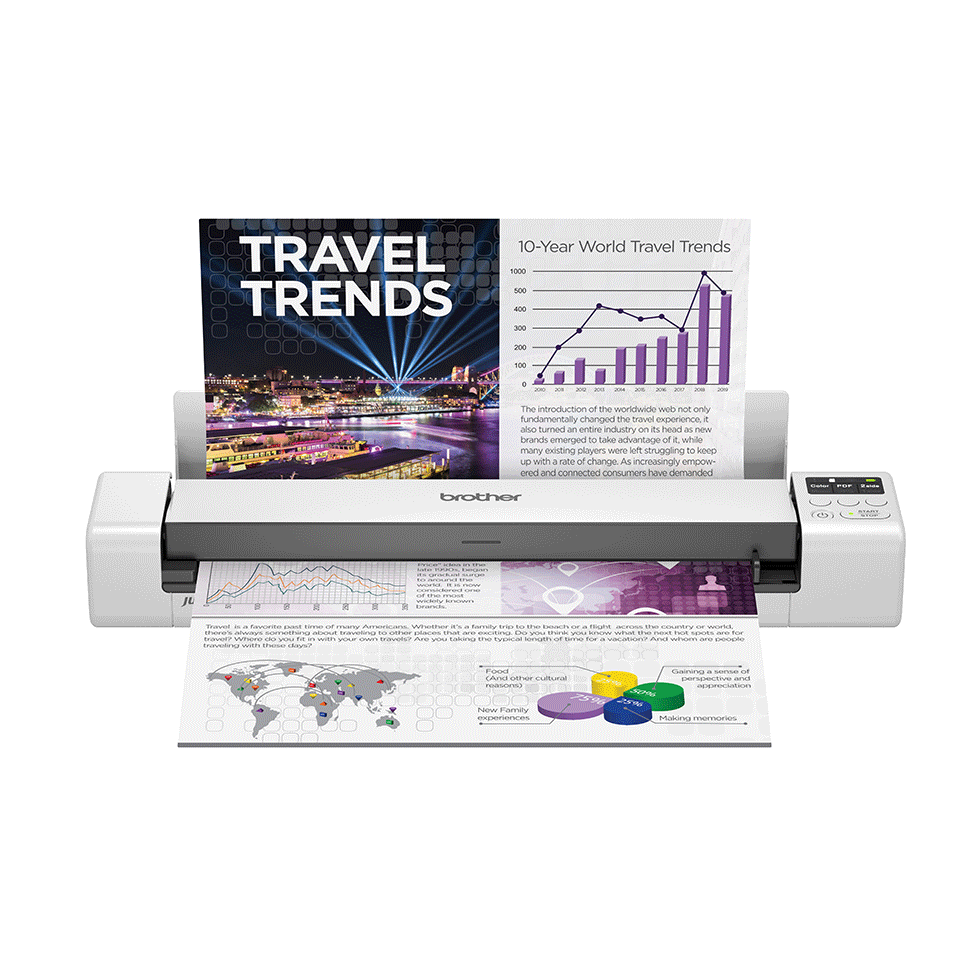 [DS940DWTJ1] Brother DS-940DW mobile scanner, A4, 15 ppm, duplex