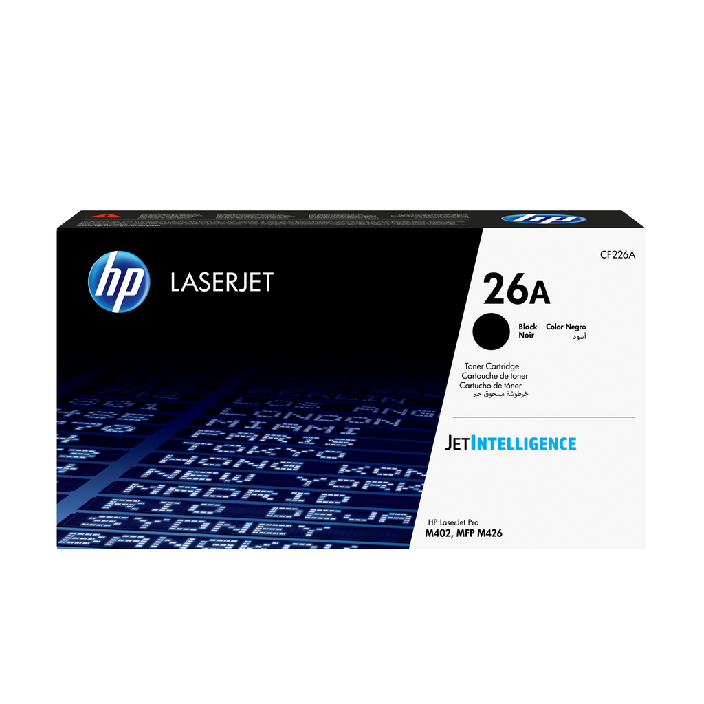 Toner HP 26A / CF226A Schwarz, 3.100 Seiten