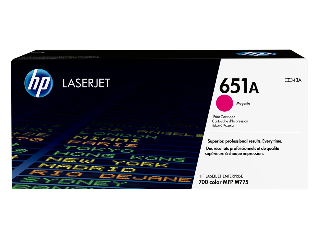 Toner HP 651A / CE343A Magenta, 16.000 Seiten