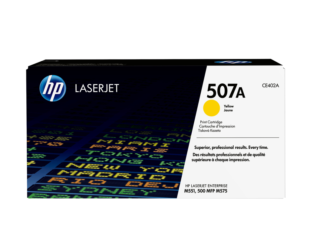 Toner HP 507A / CE402A Gelb, 6.000 Seiten