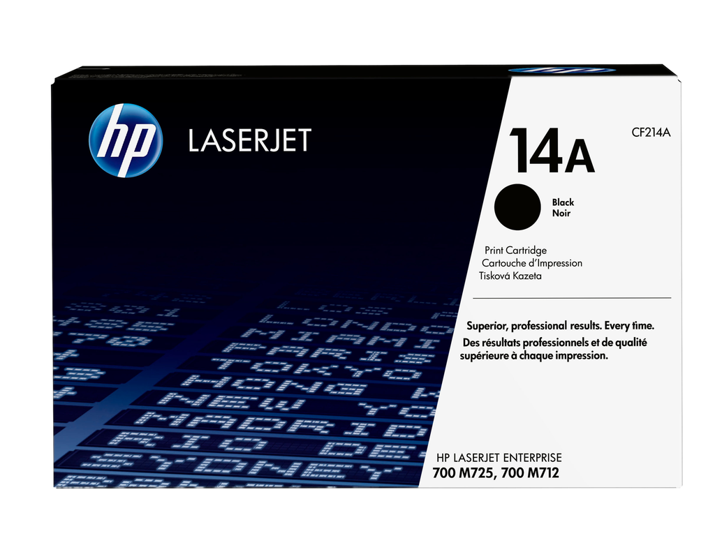 HP 14A / CF214A black toner, 10,000 pages