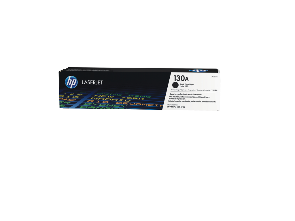 HP 130A / CF350A black toner, 1,300 pages