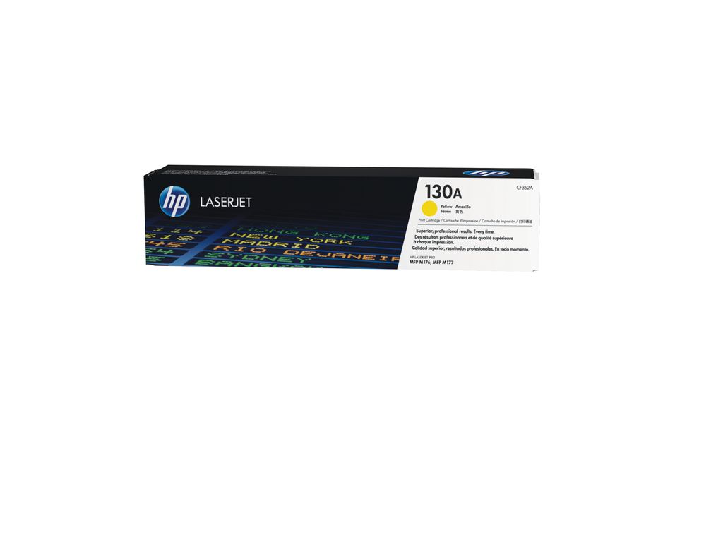 HP 130A / CF352A yellow toner, 1,000 pages