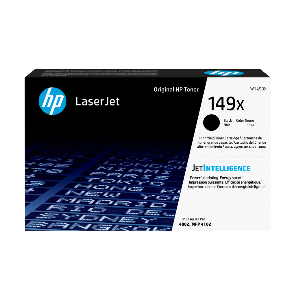 HP 149X / W1490X black XL toner, 9,500 pages