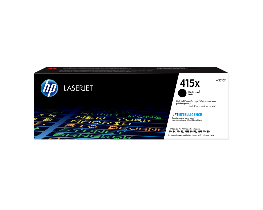 HP 415X / W2030X black XL toner, 7,500 pages