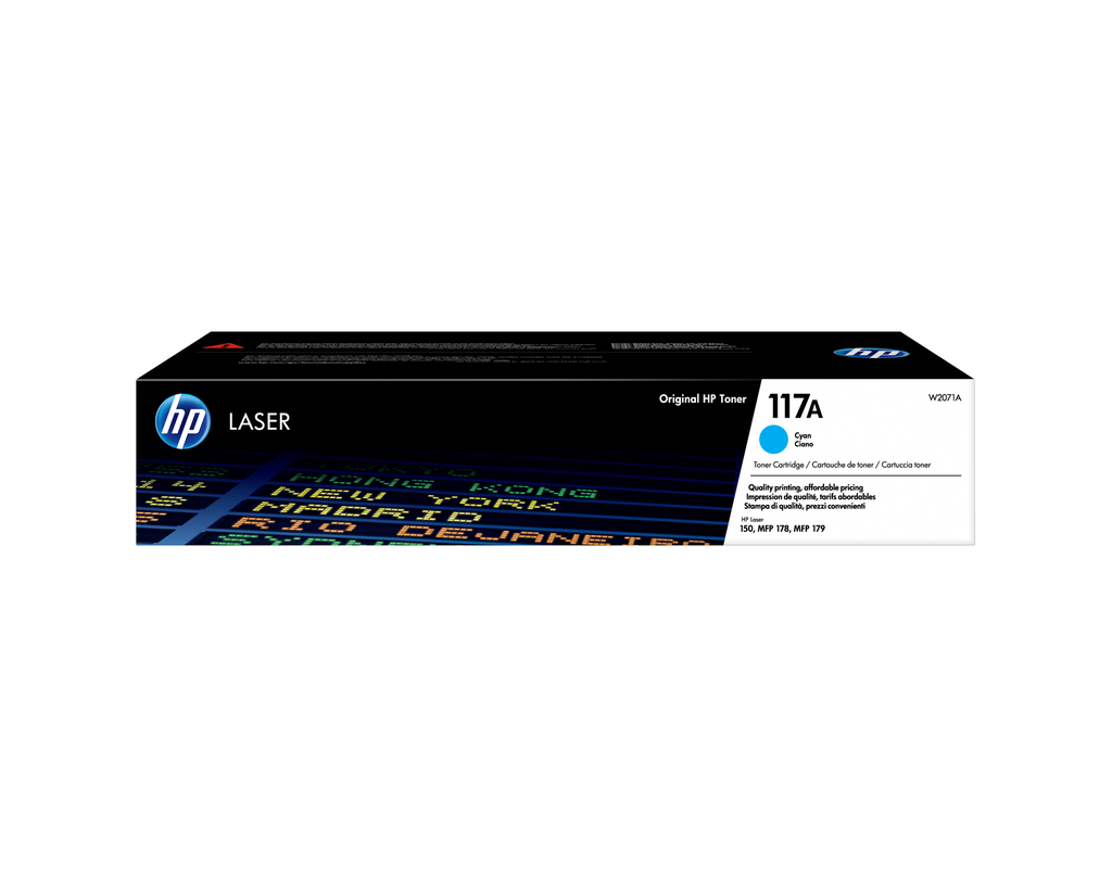 Toner HP 117A / W2071A cyan, 700 pages