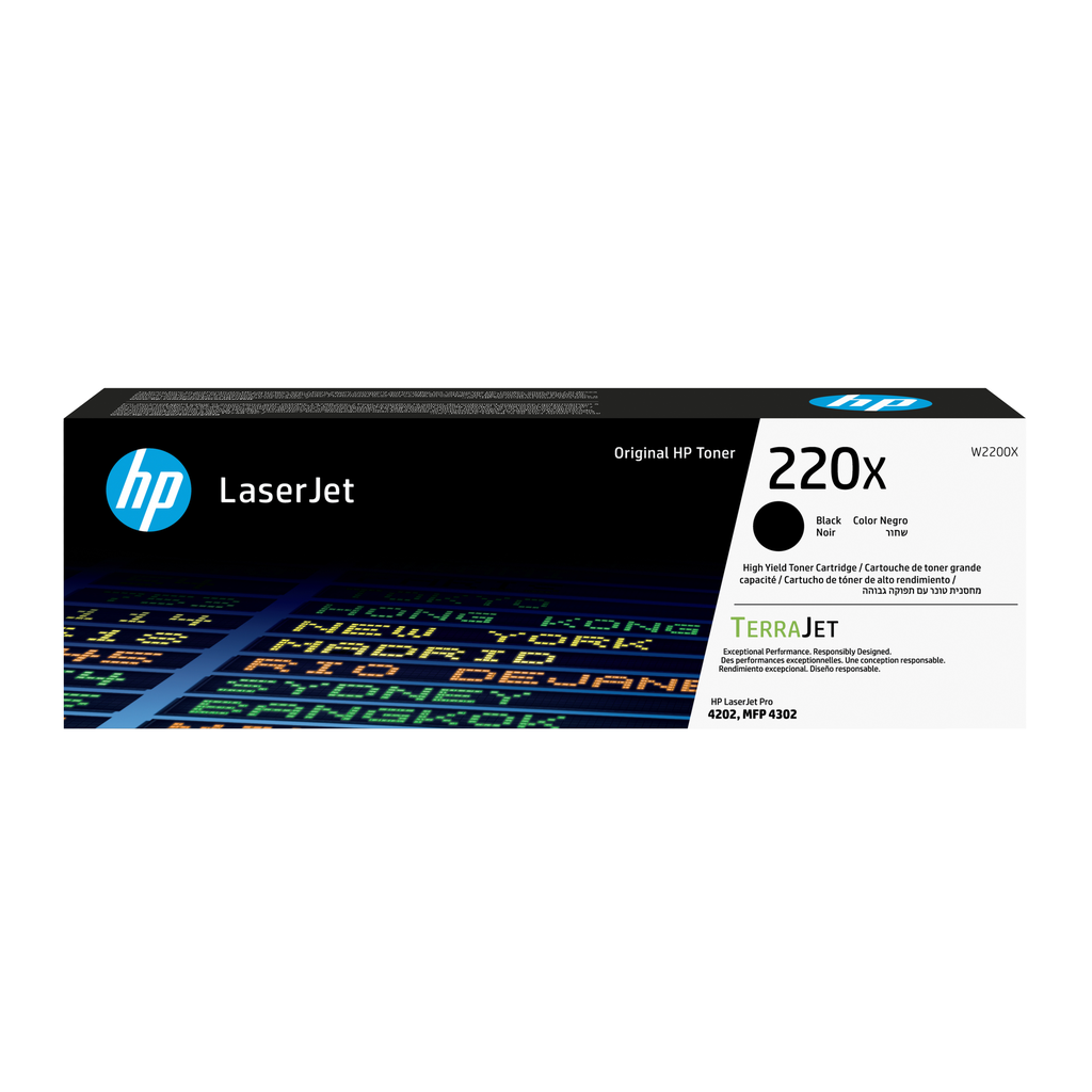 Toner HP 220X / W2200X noir XL, 7 500 pages
