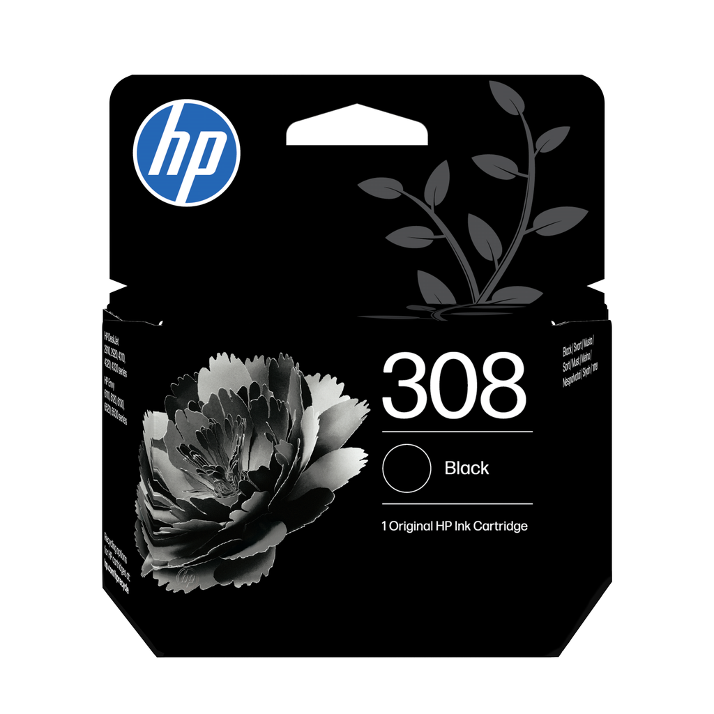 [7FP21UE] HP 308 / 7FP21UE black ink cartridge, 160 pages