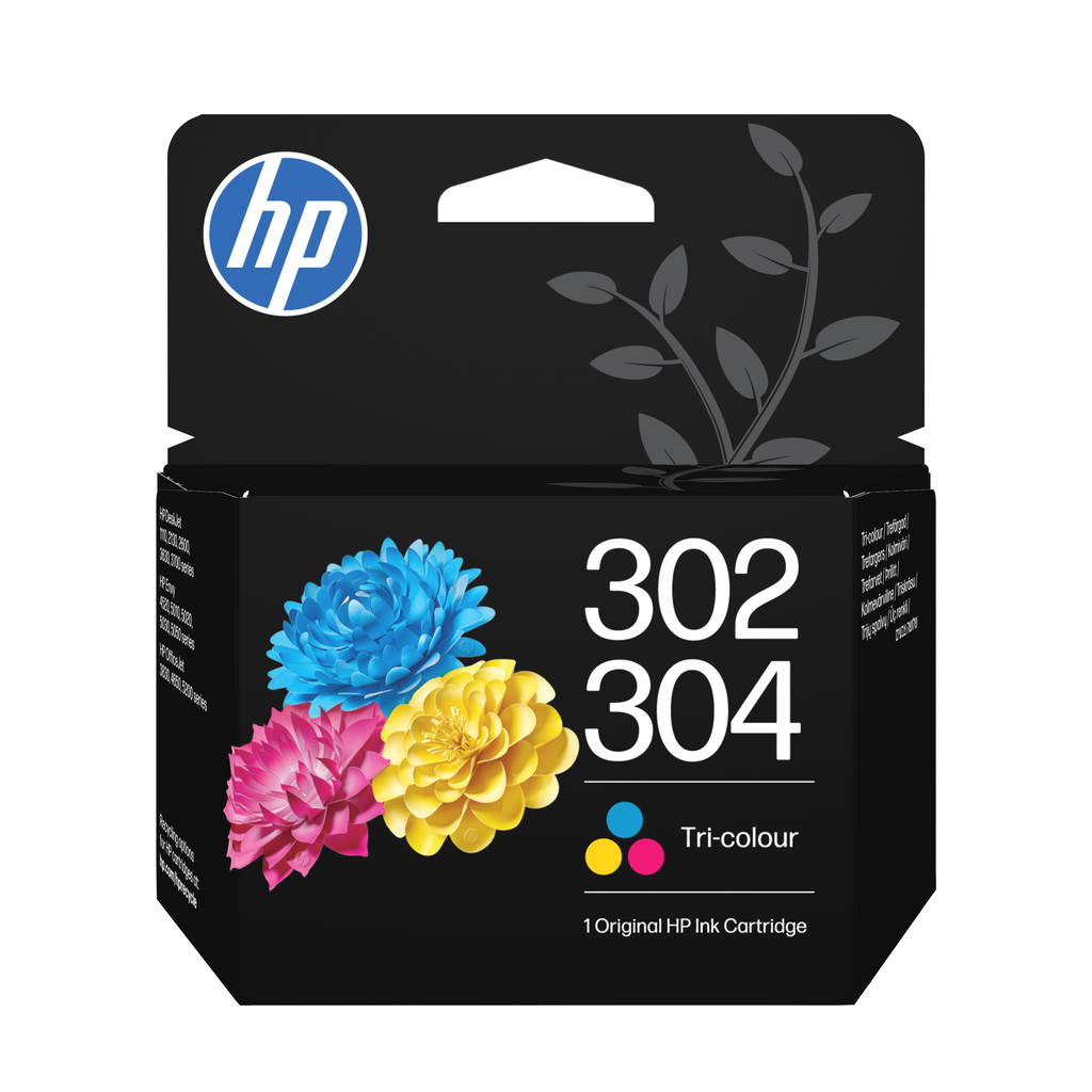 Cartouche d'encre HP 302 / B7RT6AE 3 couleurs, 100 pages
