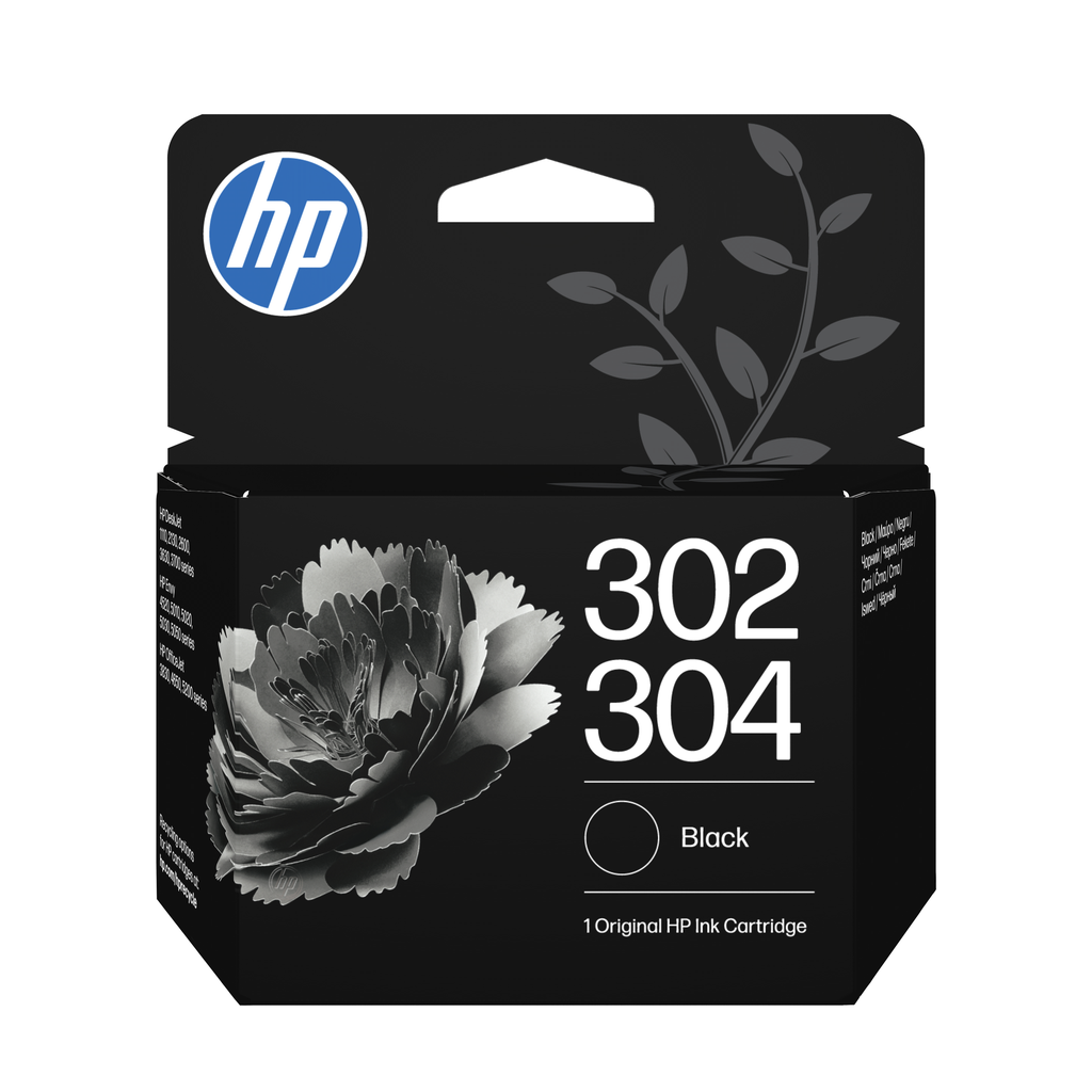 HP 302 / B7RT7AE black ink cartridge, 120 pages