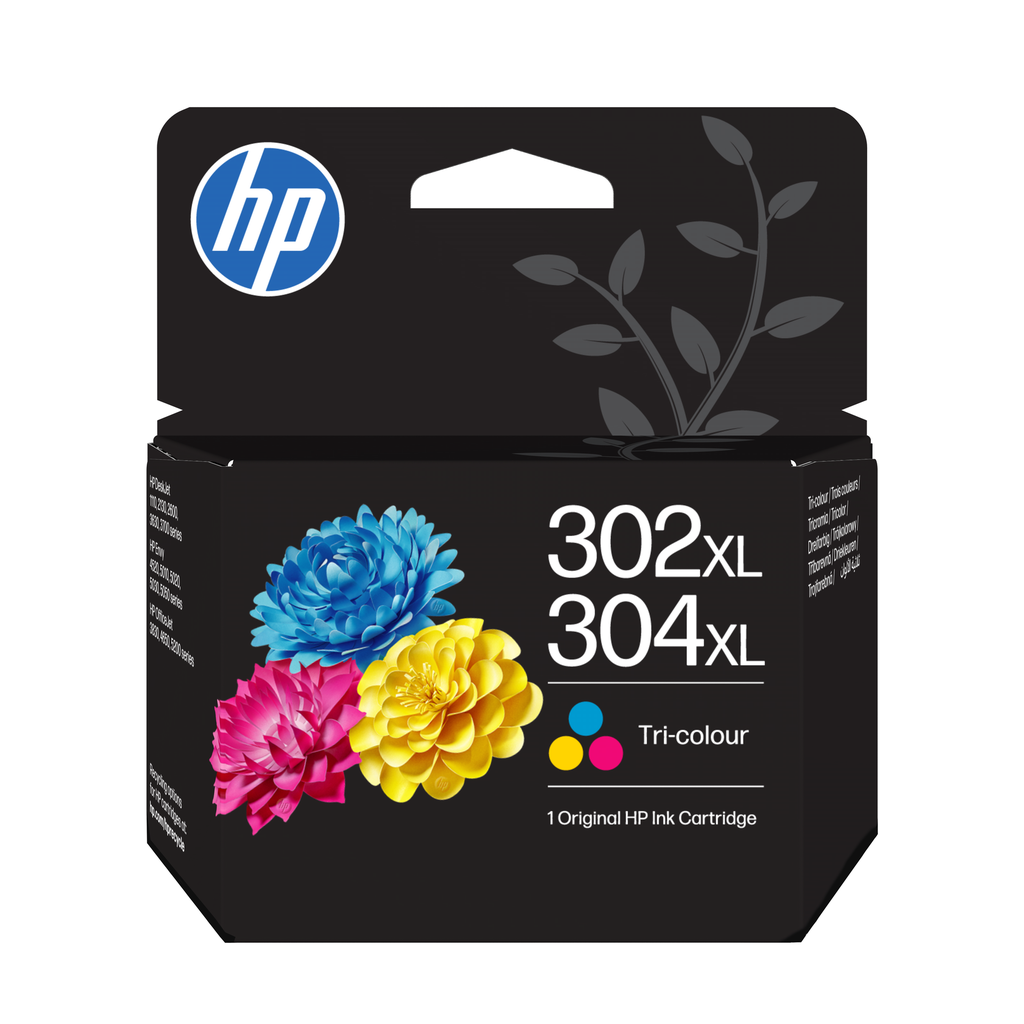 Cartouche d'encre HP 302XL / B7RT8AE 3 couleurs XL, 100 pages