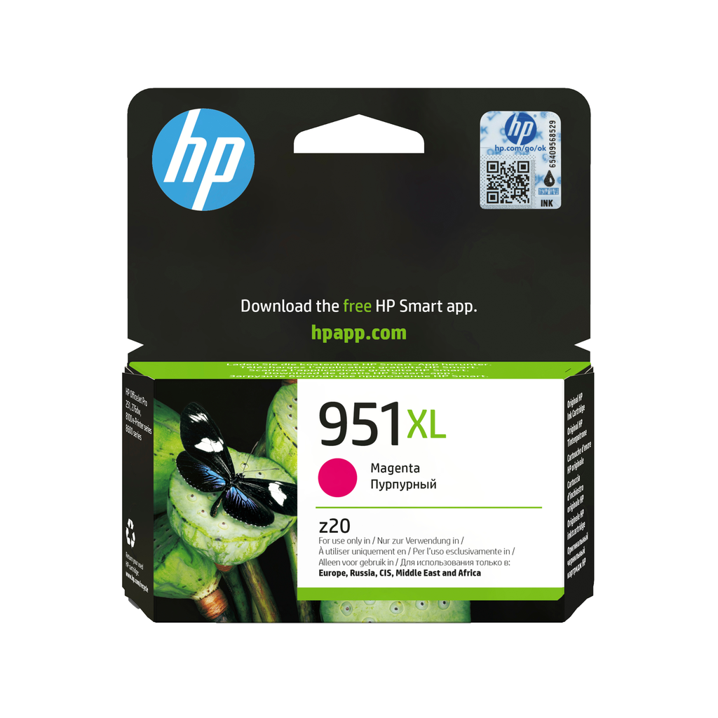 HP 951XL / CN047AE magenta XL ink cartridge, 1,500 pages