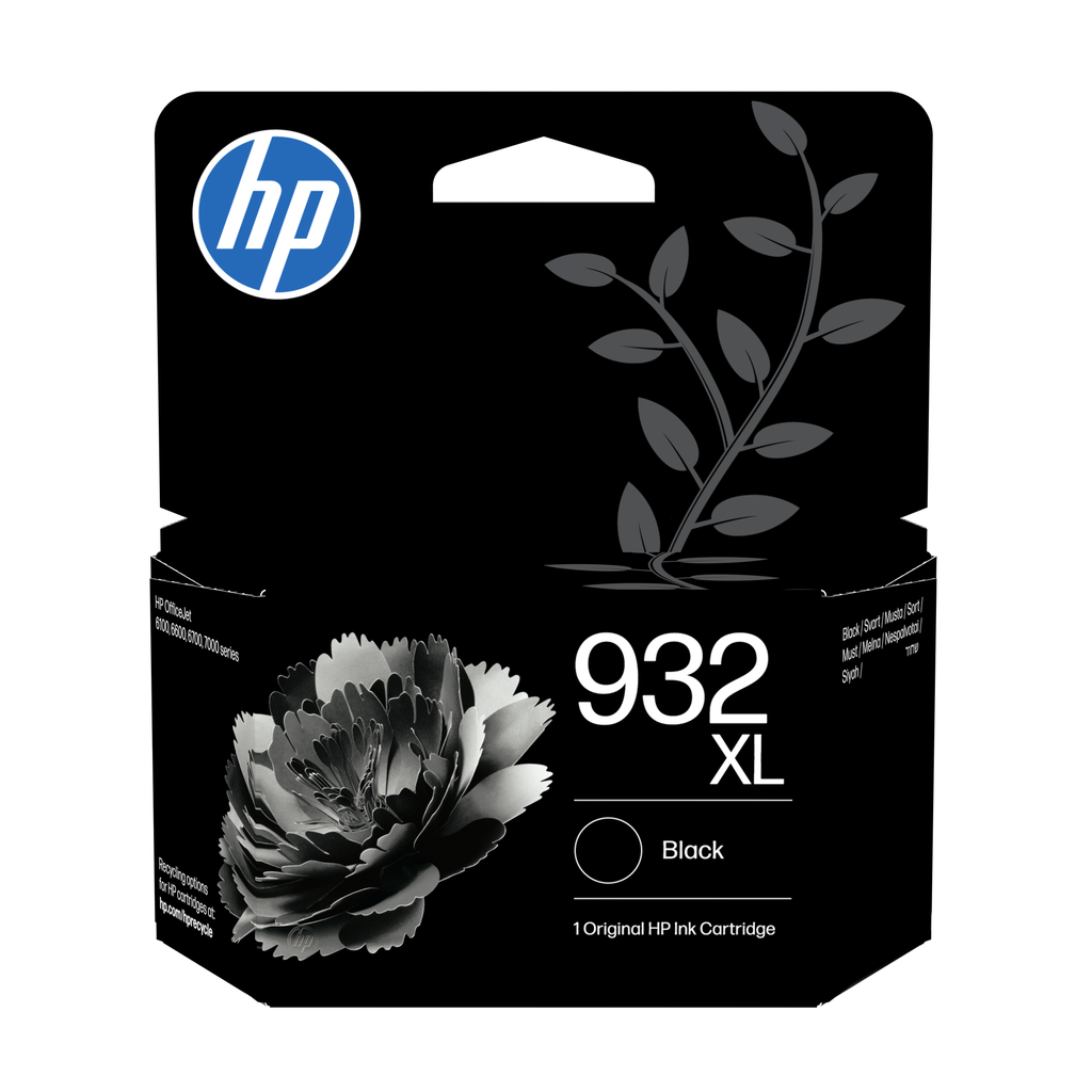 HP 932XL / CN053AE black XL ink cartridge, 1,000 pages