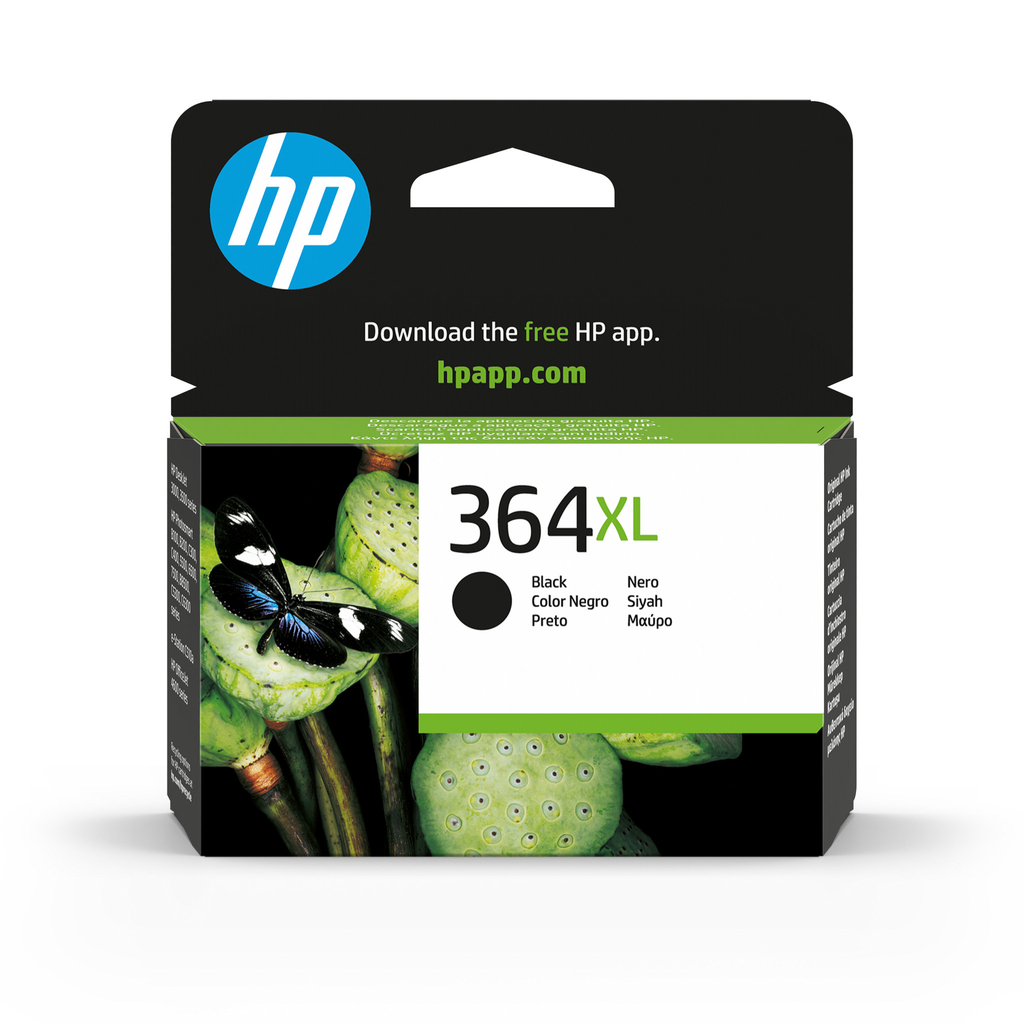 Tintenpatrone HP 364XL / CN684EE Schwarz XL, 550 Seiten