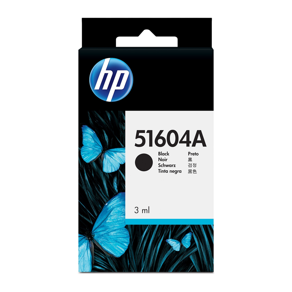HP 51604A black ink cartridge, 1 ml