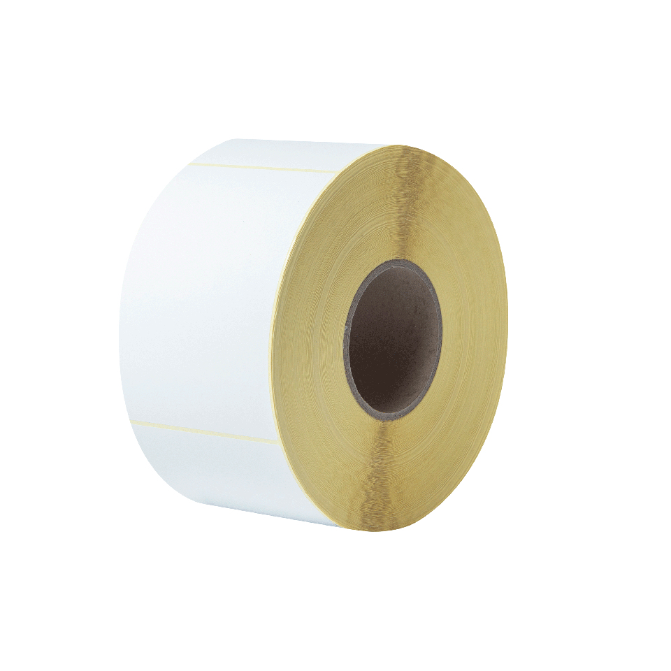 Brother BUS-1J150102-203 Einzeletiketten unbeschichtetes Papier, 102 x 150 mm, 1.500 Etiketten x 4 Rollen