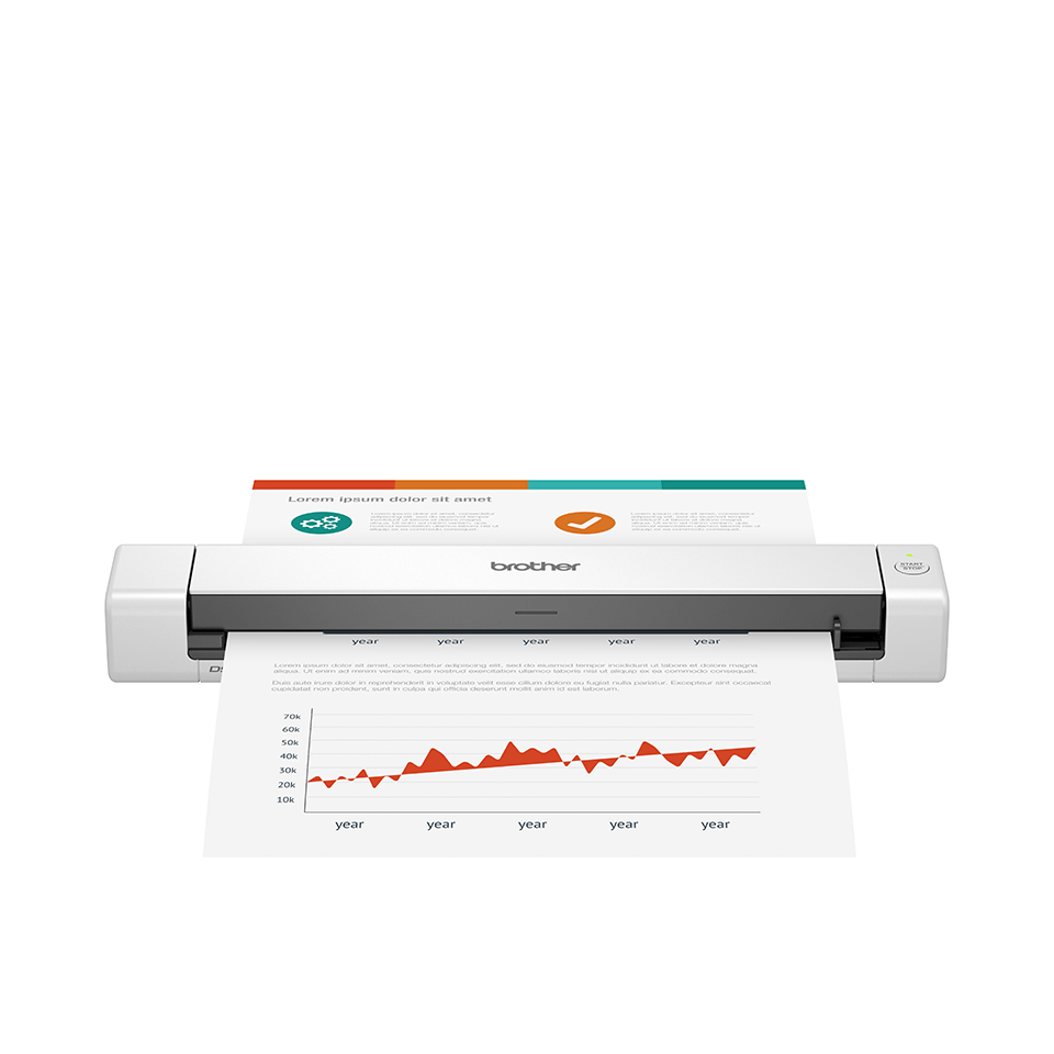 [DS640E] Brother DS-640e mobile scanner, A4, 15 ppm