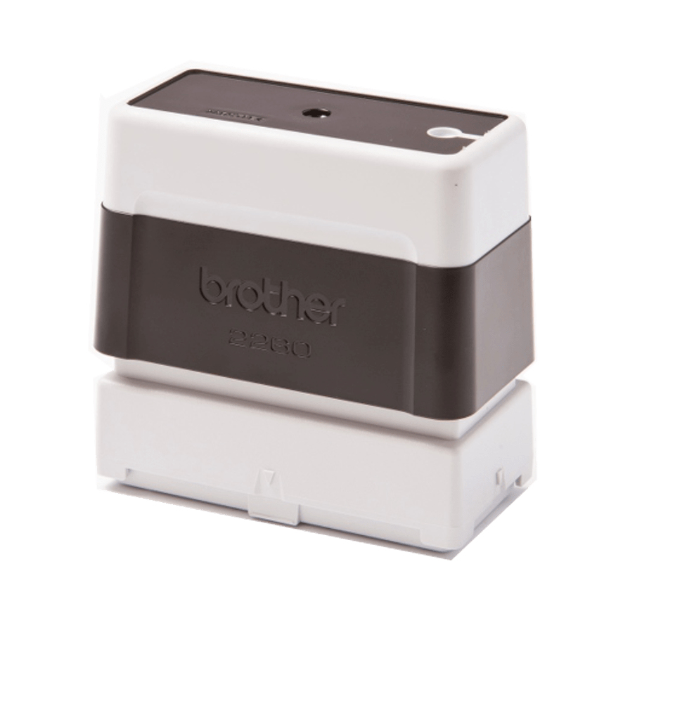 [PR2260B6P] Brother PR2260B6P pre-inked stamps 22 x 60 mm black, pack of 6
