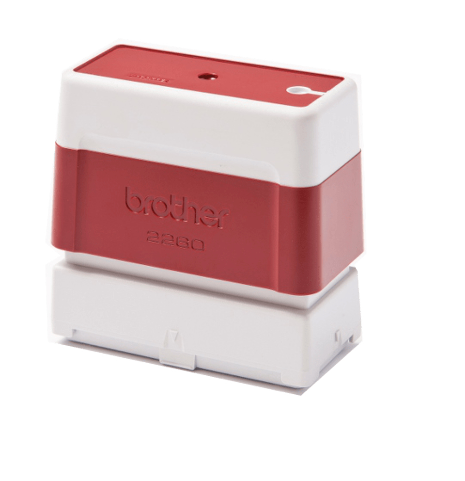 Brother PR2260R6P Fertigstempel 22 x 60 mm rot, 6er-Pack