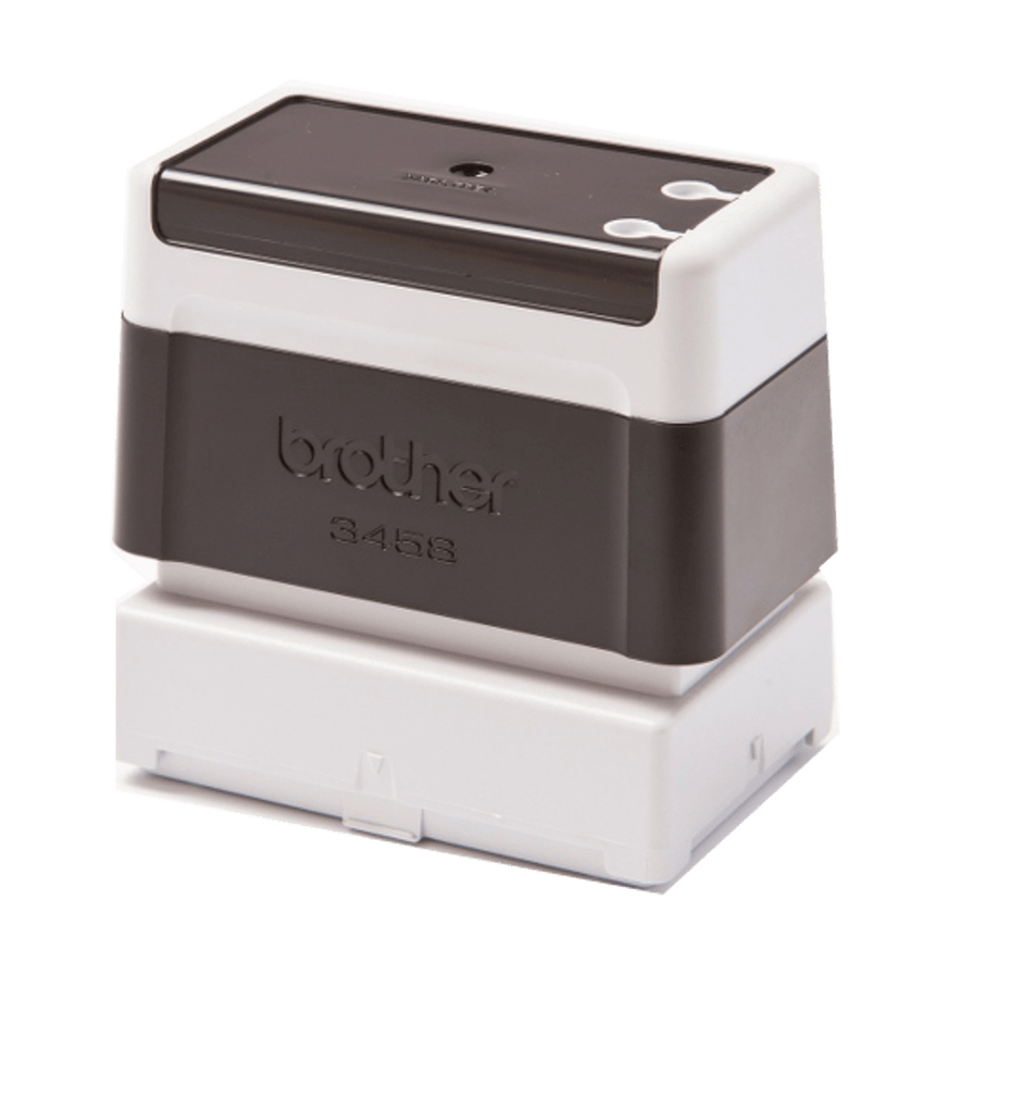 Brother PR3458B6P pre-inked stamps 34 x 58 mm black, pack of 6