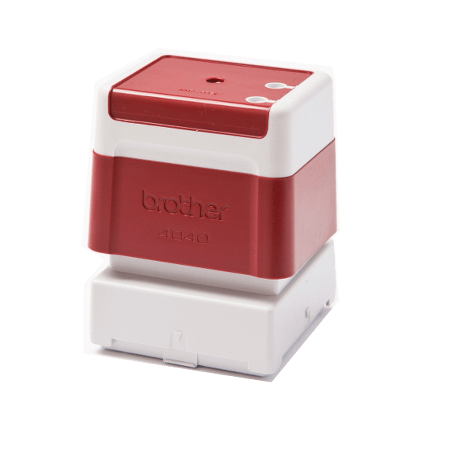 Tampons Brother PR4040R6P 40 x 40 mm rouge, lot de 6