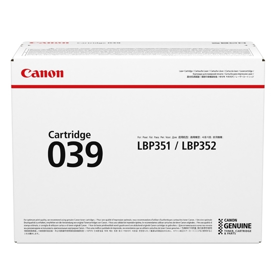 Canon 39 / 0287C001 black toner, 11,000 pages