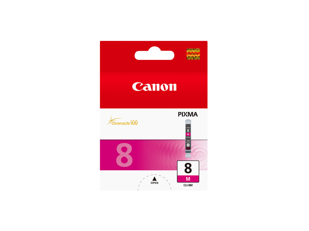 Tintenpatrone Canon CLI-8M / 0622B001 Magenta, 565 Seiten