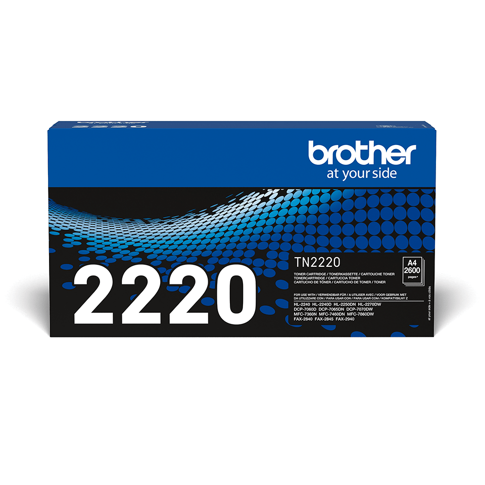 [TN2220] Toner Brother TN-2220 / TN2220 noir XL, 2 600 pages