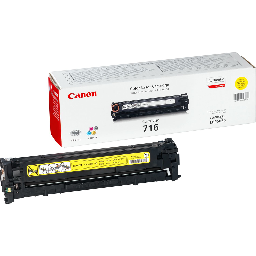 Toner Canon 716 / 1977B002 Gelb, 1.500 Seiten