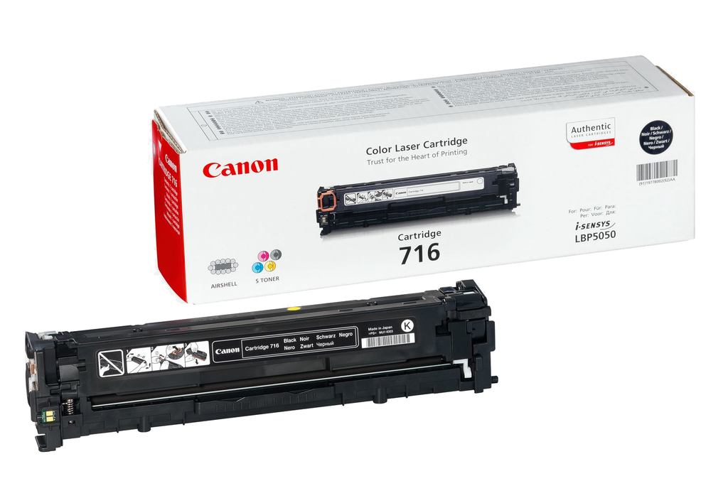 Toner Canon 716 / 1980B002 Schwarz, 2.300 Seiten