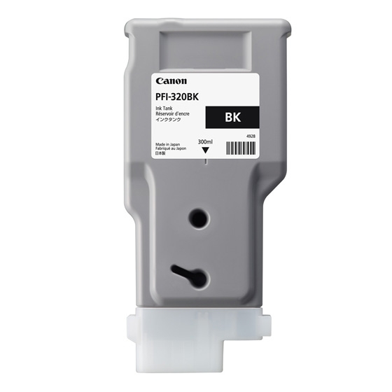 Cartouche d'encre Canon PFI-320BK / 2890C001 noire, 300 ml