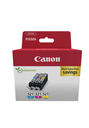 Multipack Tintenpatronen Canon CLI-521 / 2934B015, 3 Farben