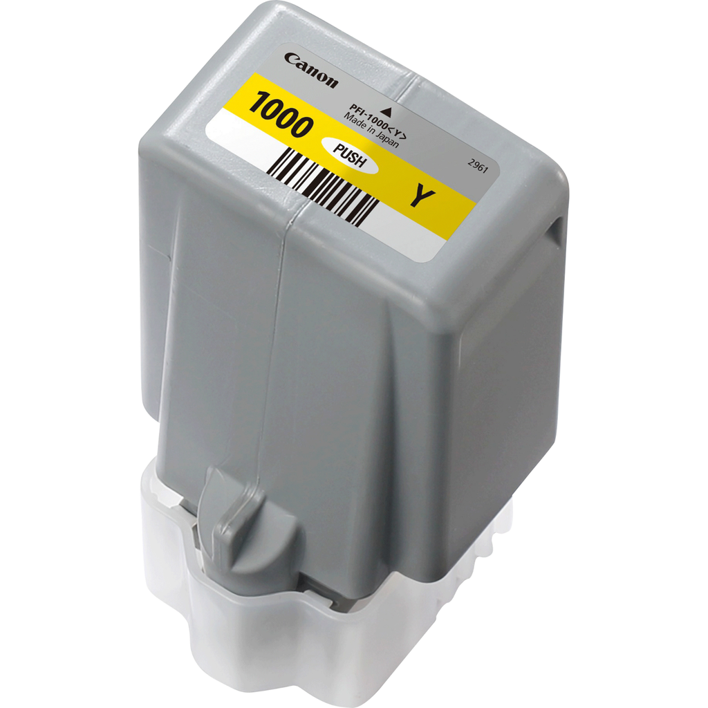 Canon PFI-1000 / 0549C001 yellow ink cartridge, 3,365 pages