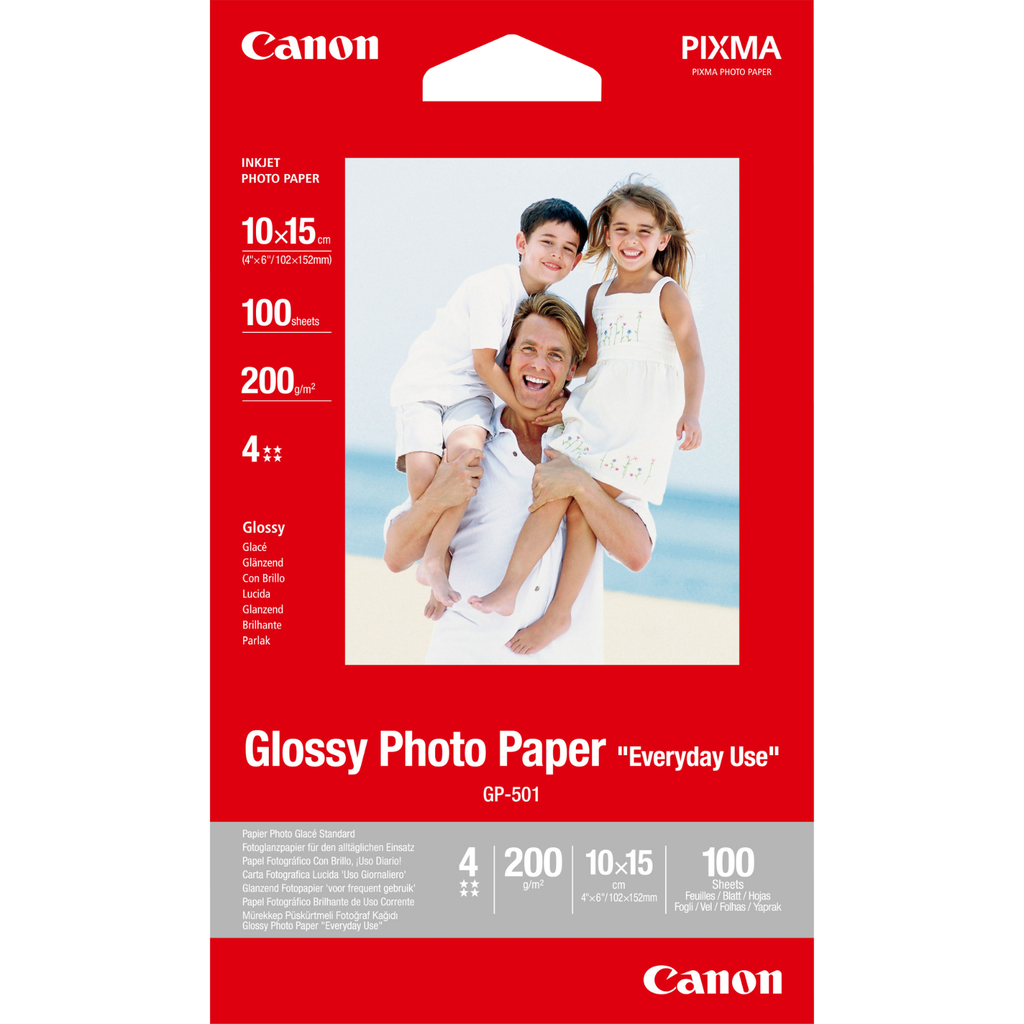 [0775B003] Papier photo Canon GP-501 / 0775B003, 100 feuilles