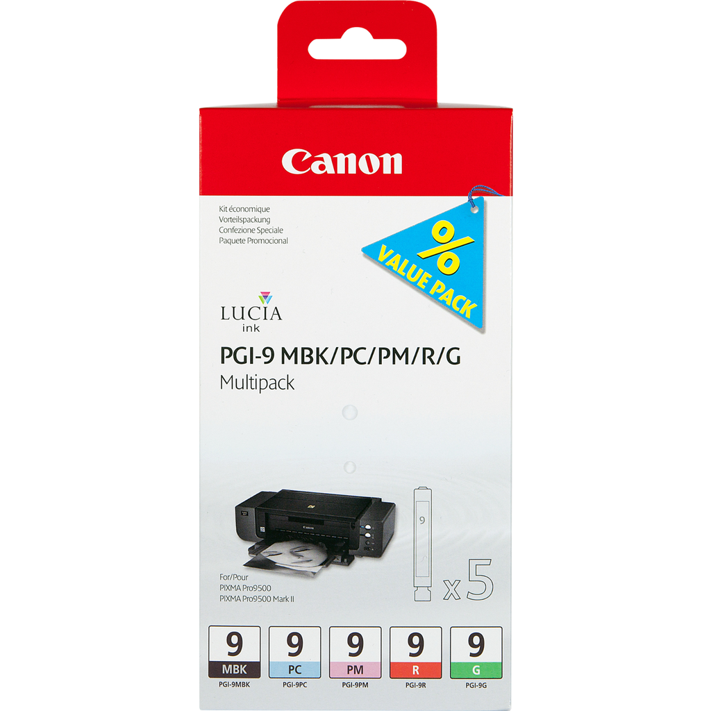 [1033B013] Canon 1033B013 ink pack, 5 cartridges