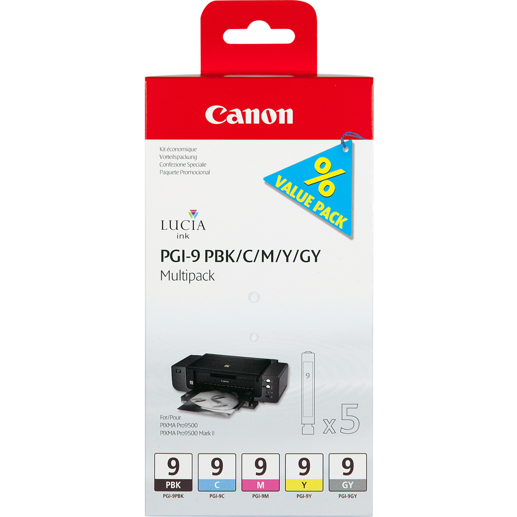 [1034B013] Canon 1034B013 ink pack, 5 cartridges