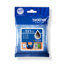 Brother Tintenpatrone LC-521BK / LC521BK Schwarz, 500 Seiten