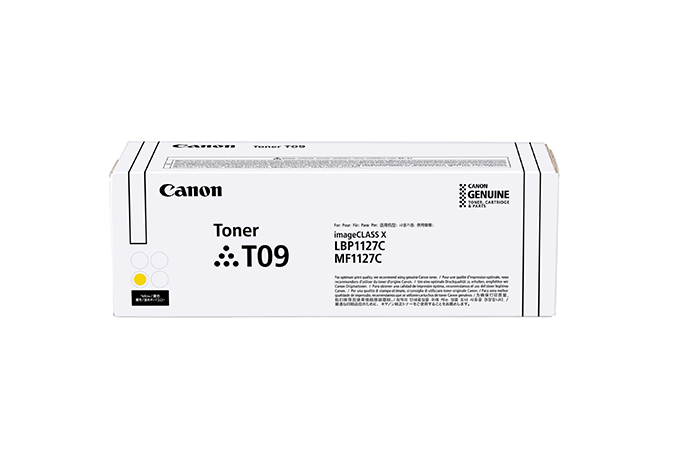 Toner Canon T09 / 3017C006 jaune, 5 900 pages