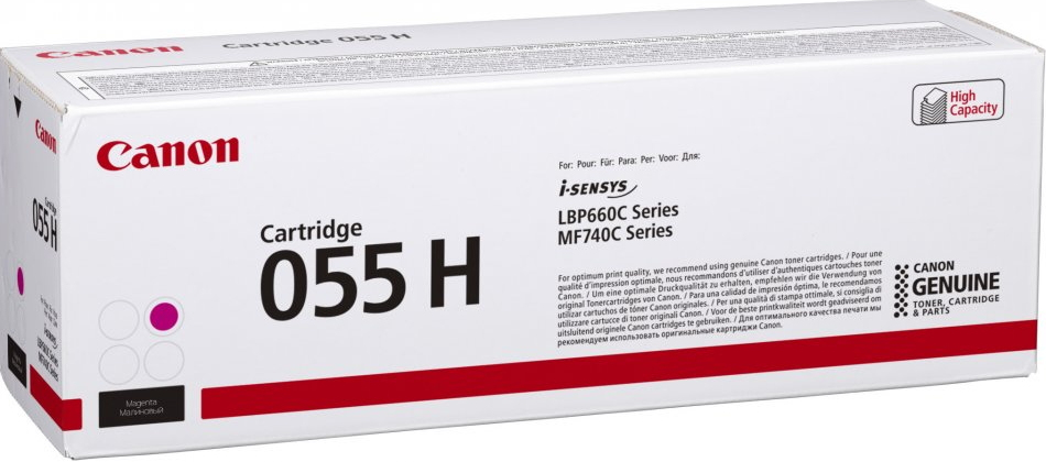 Toner Canon 055H / 3018C002 Magenta XL, 5.900 Seiten