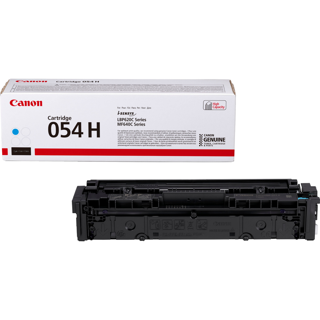 Canon 054H / 3027C002 cyan XL toner, 2,300 pages