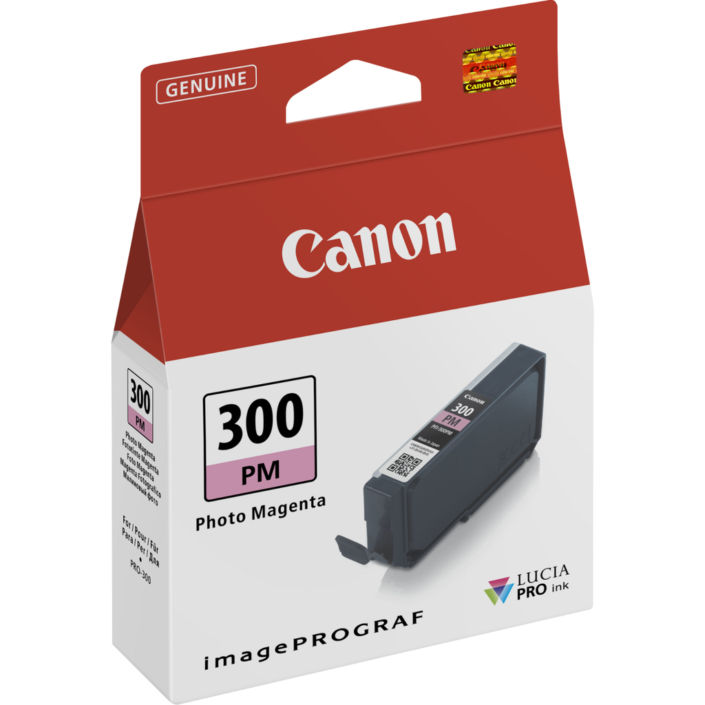 Canon PFI-300 PM / 4198C001 photo magenta ink cartridge, 530 pages