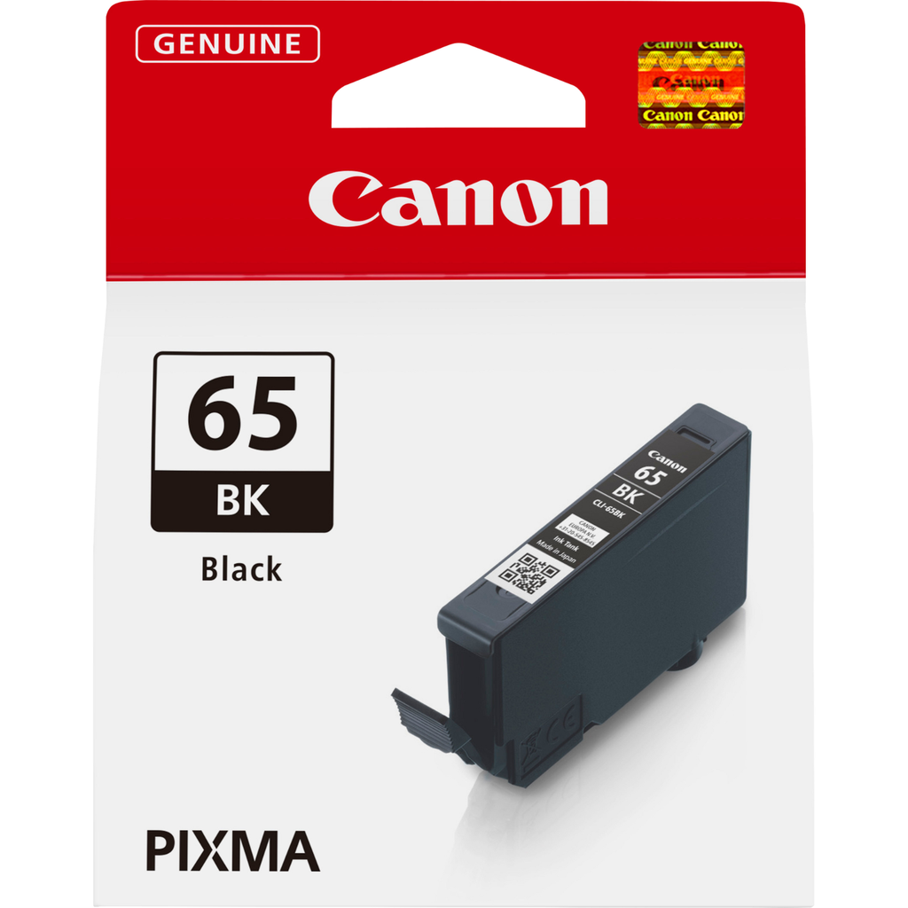 Canon CLI-65BK / 4215C001 black ink cartridge, 860 pages
