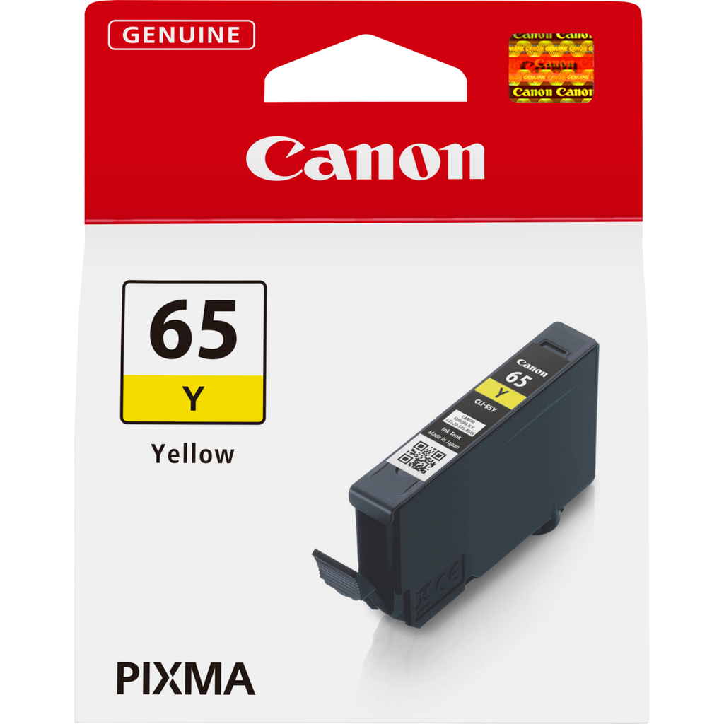 Canon CLI-65Y / 4218C001 yellow ink cartridge, 295 pages