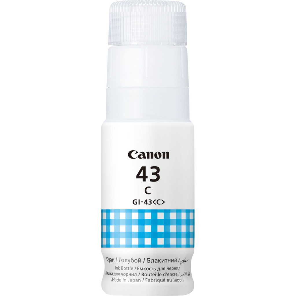 Canon GI-43 / 4672C001 cyan ink cartridge, 60 ml